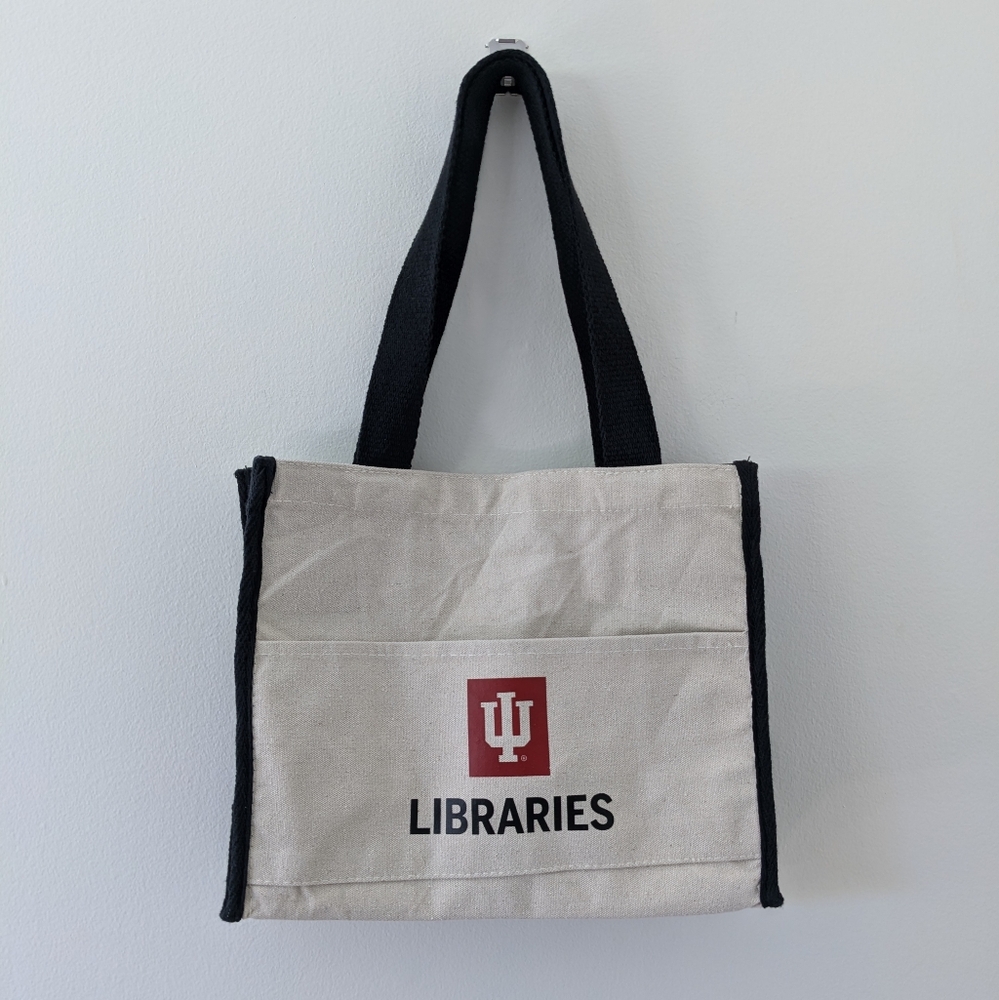 Indiana University Libraries Hoosiers Canvas Tote Bag